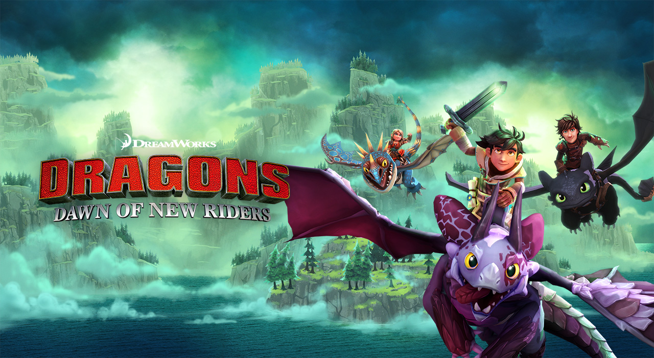 DreamWorks Dragons Dawn of New Riders